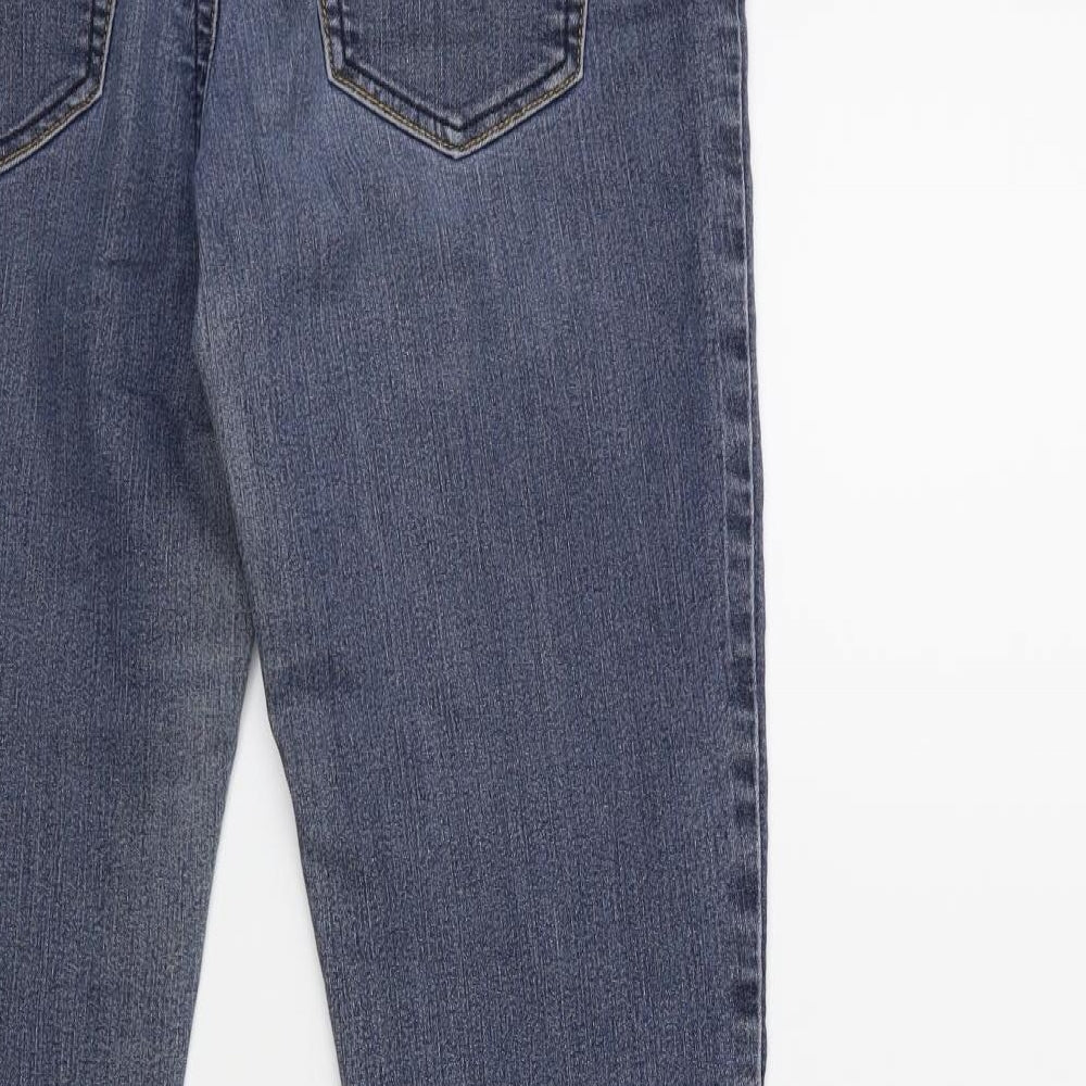 Womens UK Size 30 in Preworn Regular Fit Skinny Blue Jeans