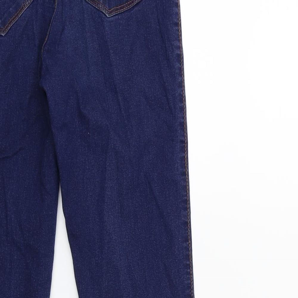 Denim & Co. Womens Blue Denim Jegging Jeans Size 8 L28 in