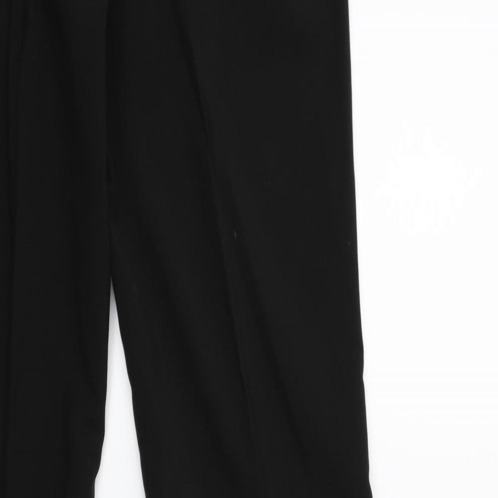 George Womens Black Trousers Size 10 L31 in