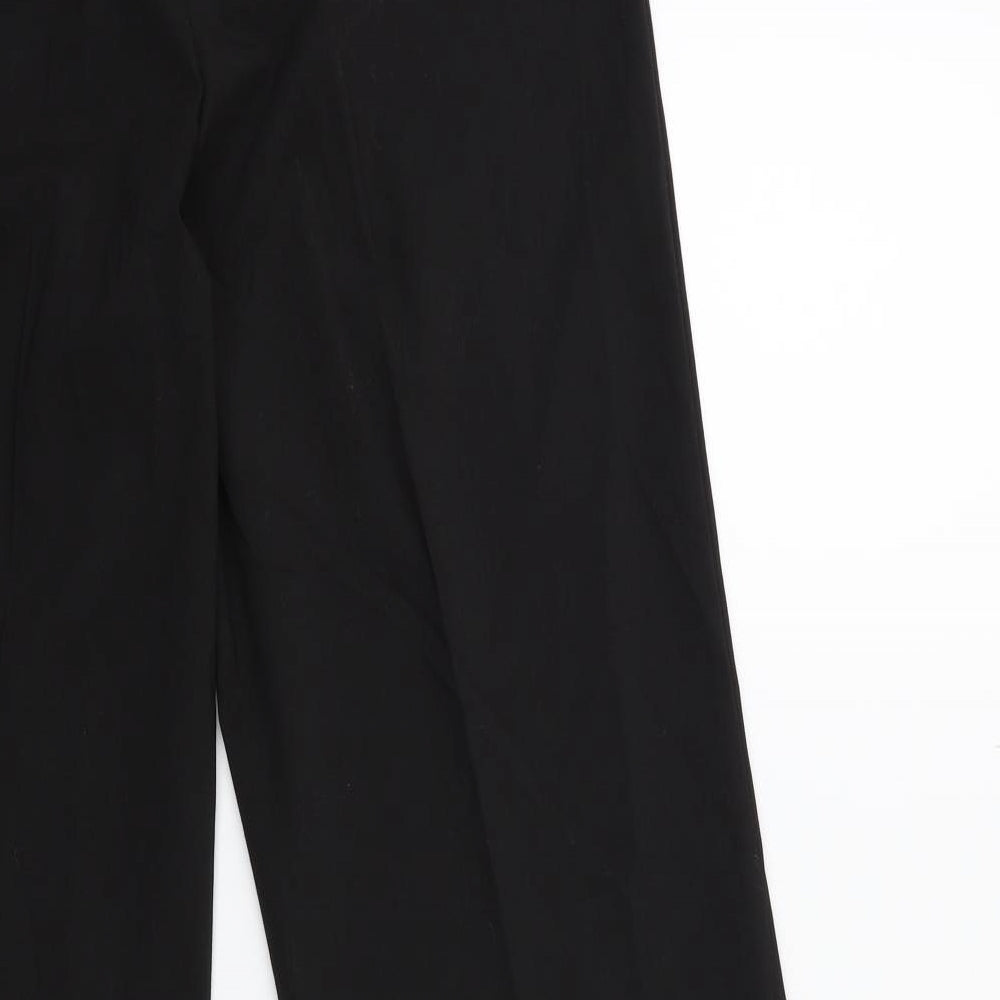 Womens UK Size 10 Bonmarché Regular Fit Black Trousers
