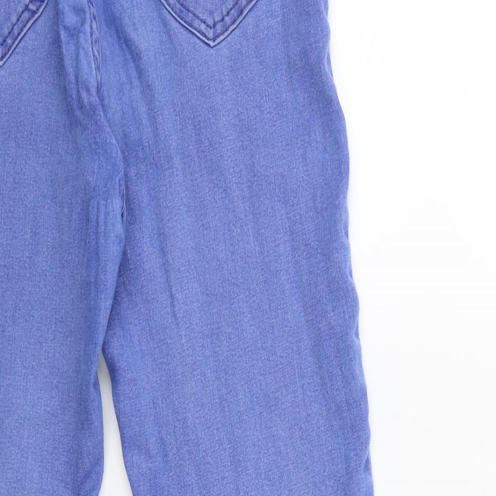 Topshop Womens Blue Denim Skinny Jeans Size 28 in L32 in