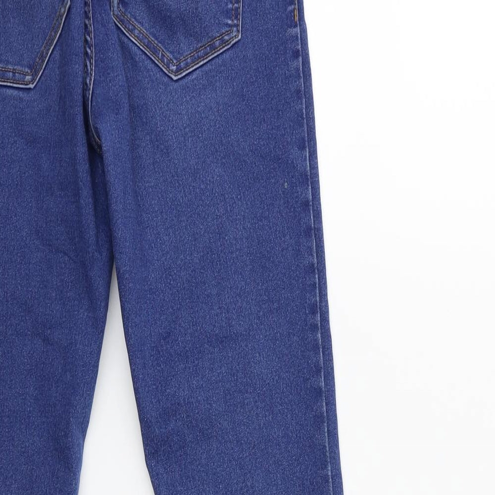 Denim & Co. Womens Blue Denim Skinny Jeans Size 12 L26 in