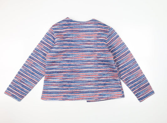Womens UK Size L Anne De Lancay Blue Jacket