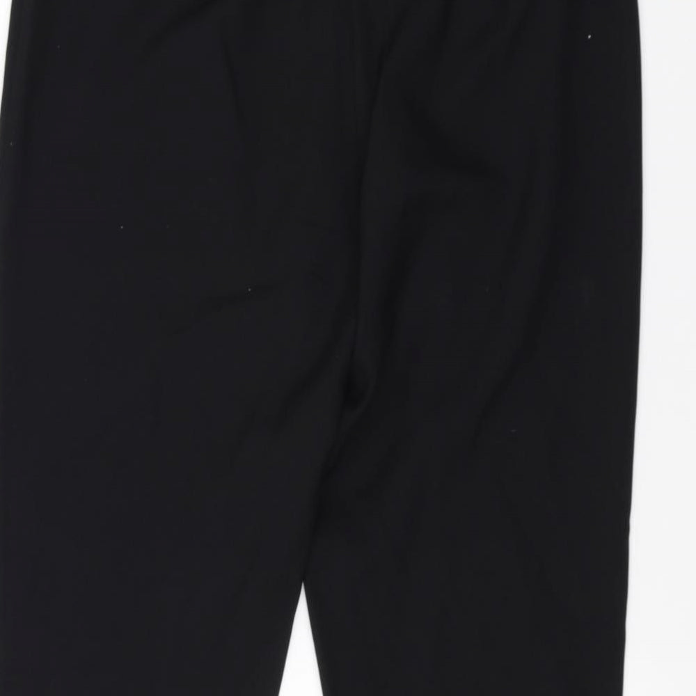 George Womens Black Trousers Size 14 L24 in
