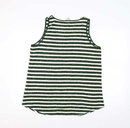 Womens UK Size 8 NEXT White Basic Tank