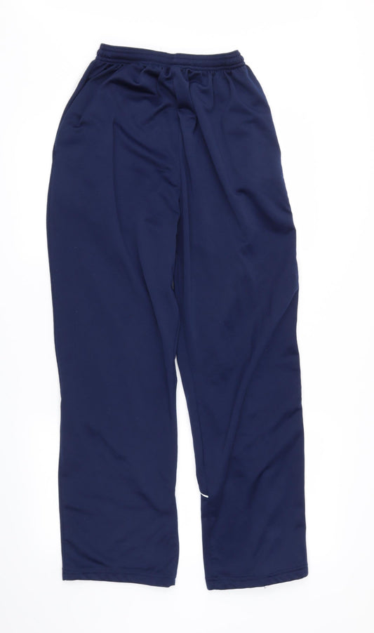 Mens UK Size XL Preworn Regular Fit Jogger Blue Trousers