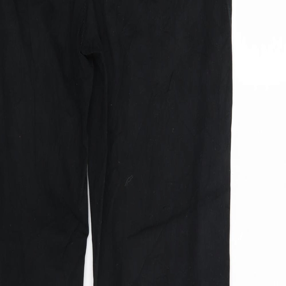 Womens UK Size 12 ESPIRIT Regular Fit Straight Black Jeans