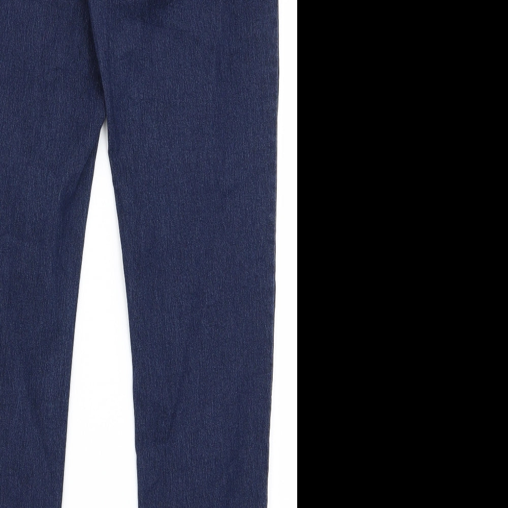 Womens UK Size 30 Preworn Regular Fit Skinny Blue Jeans