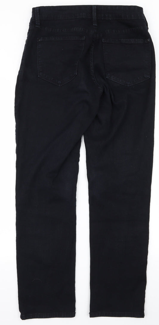 Womens UK Size 28 Preworn Regular Fit Skinny Black Jeans