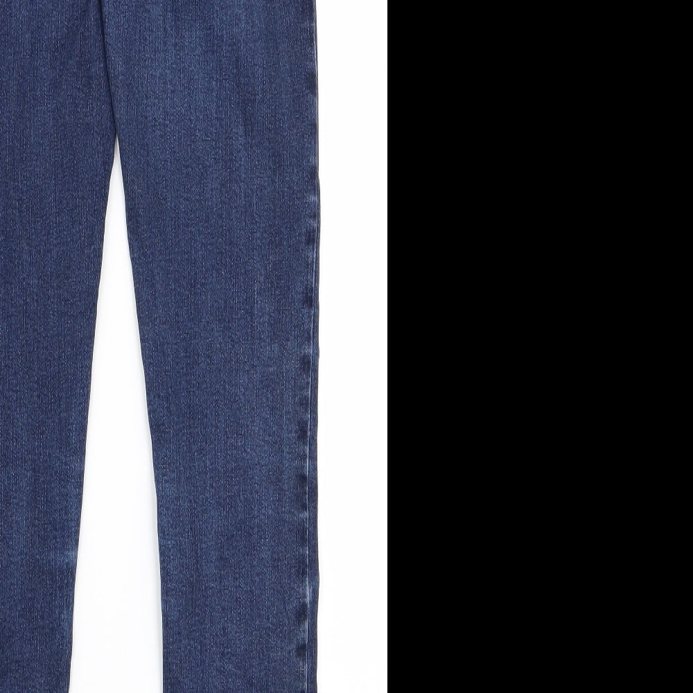 Womens UK Size 28 Preworn Regular Fit Snow Pants Blue Trousers