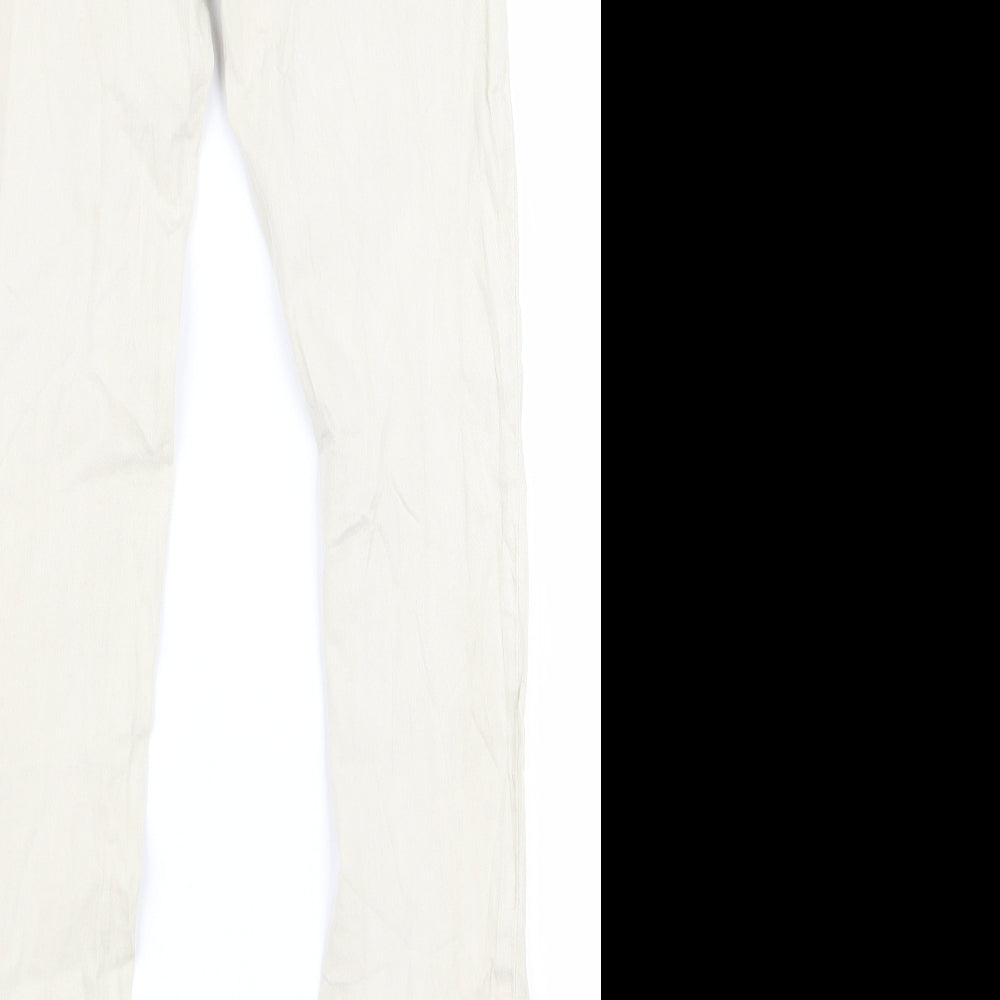 77th Womens Beige Skinny Jeans Size 36 L26 in