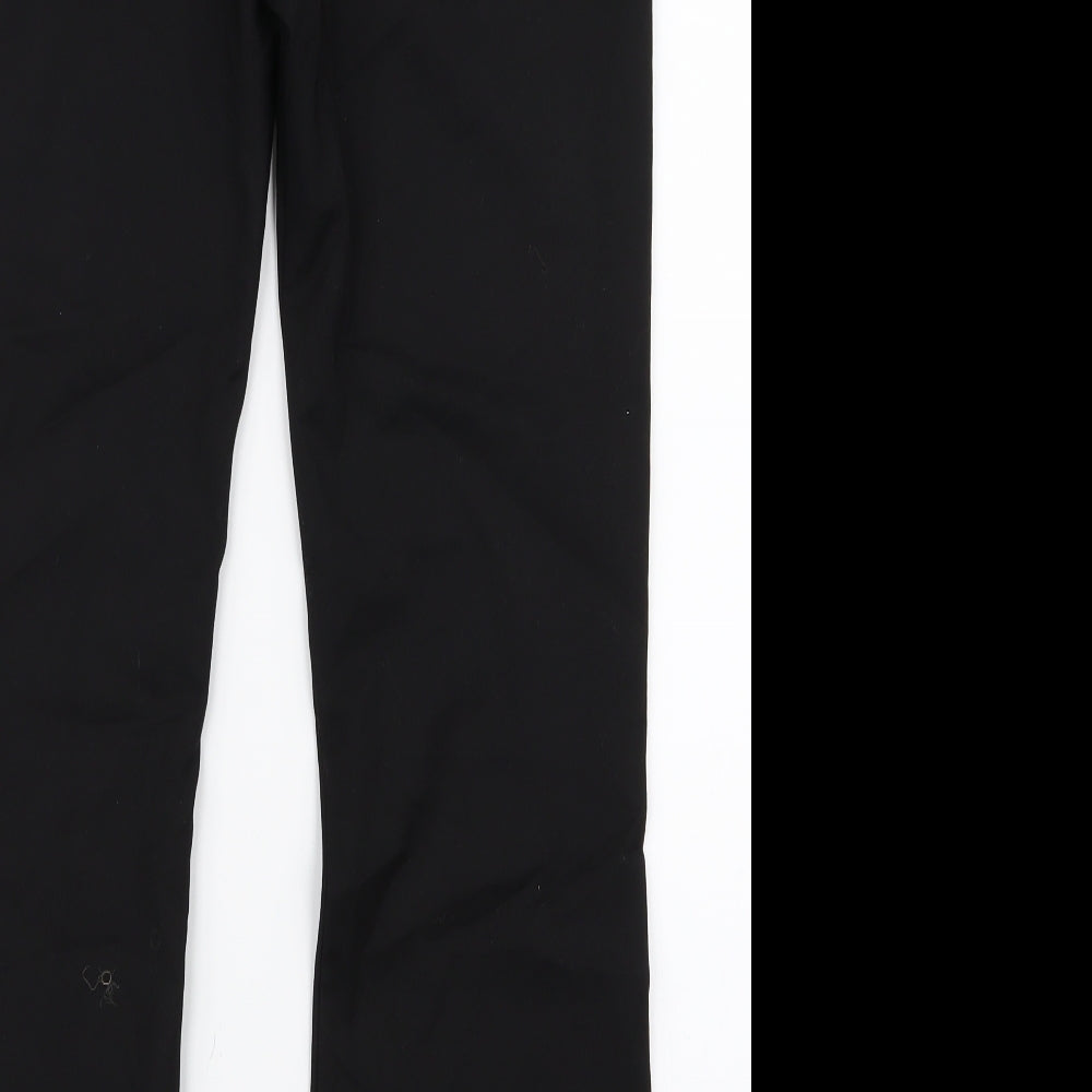 Mango Womens Black Trousers Size 34 L26 in