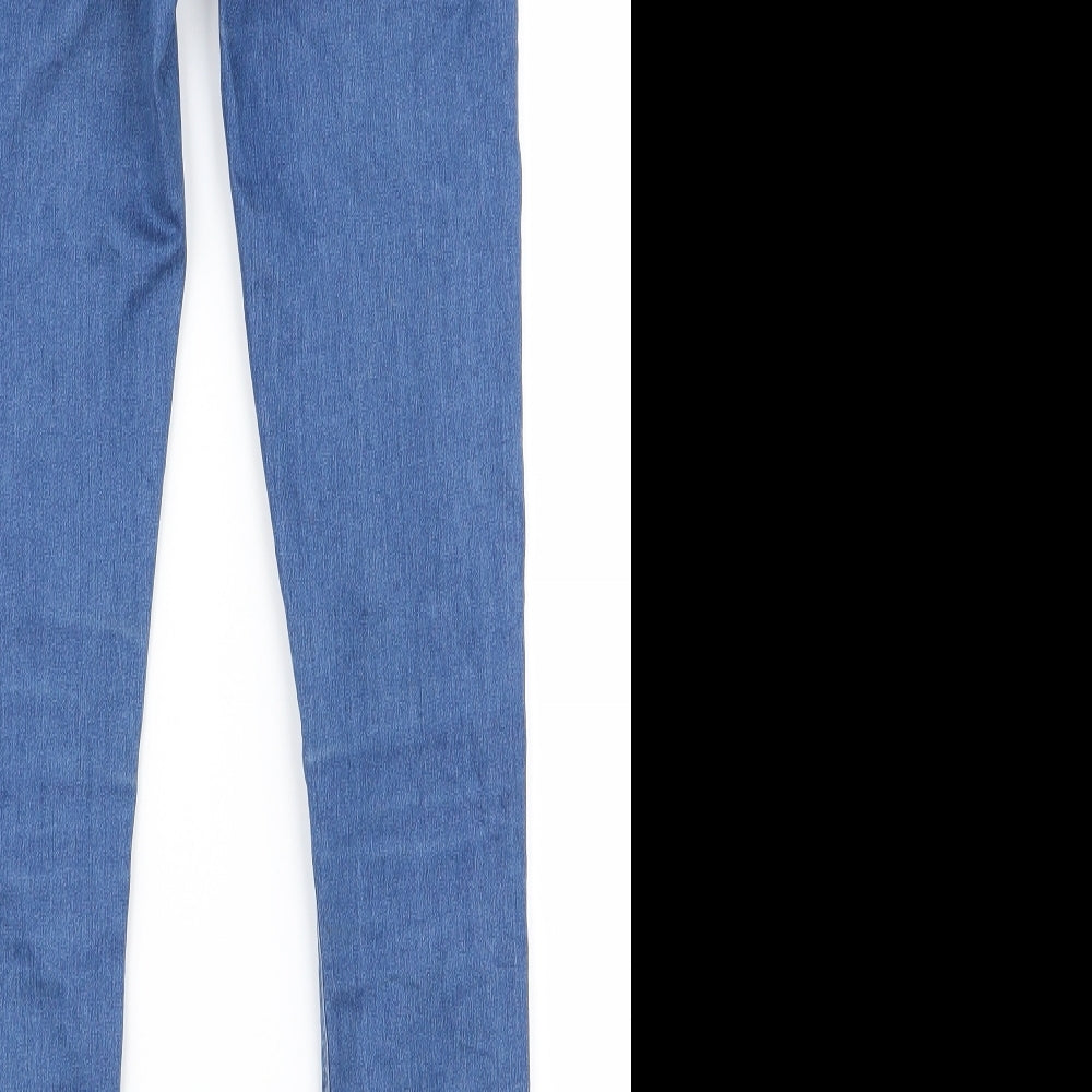 George Womens Blue Skinny Jeans Size 25 L25 in