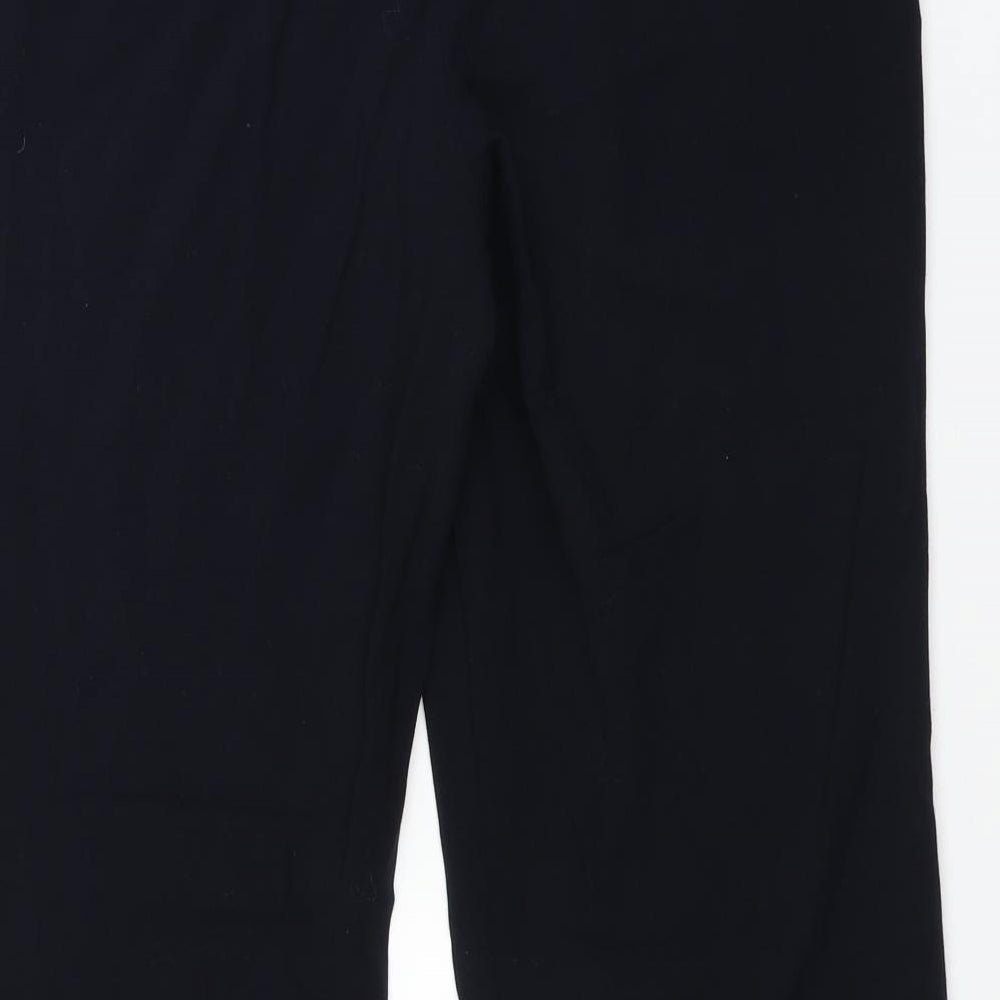 Womens UK Size 10 Marks and Spencer Regular Fit Blue Trousers
