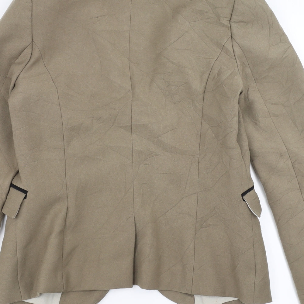 River Island Womens Green Jacket Blazer Size 10