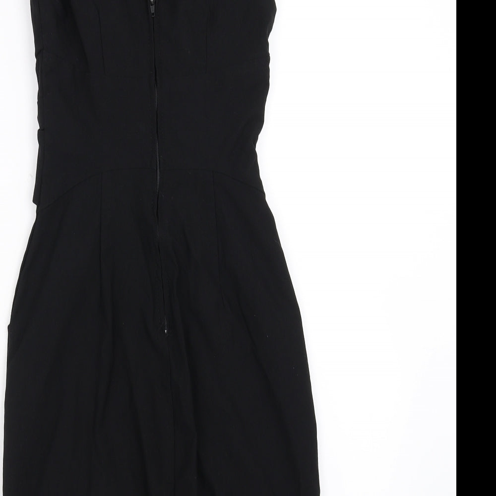 Teeze Me Womens Black Bodycon Size XS