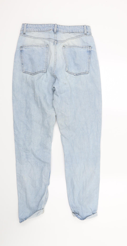 Topshop Womens Blue Denim Capri Jeans Size 28 in L23 in