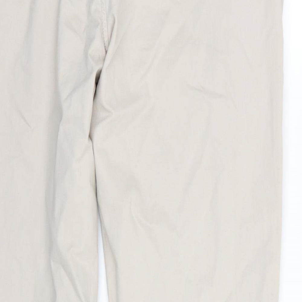 Womens UK Size 36 in NEXT Regular Fit Beige Trousers