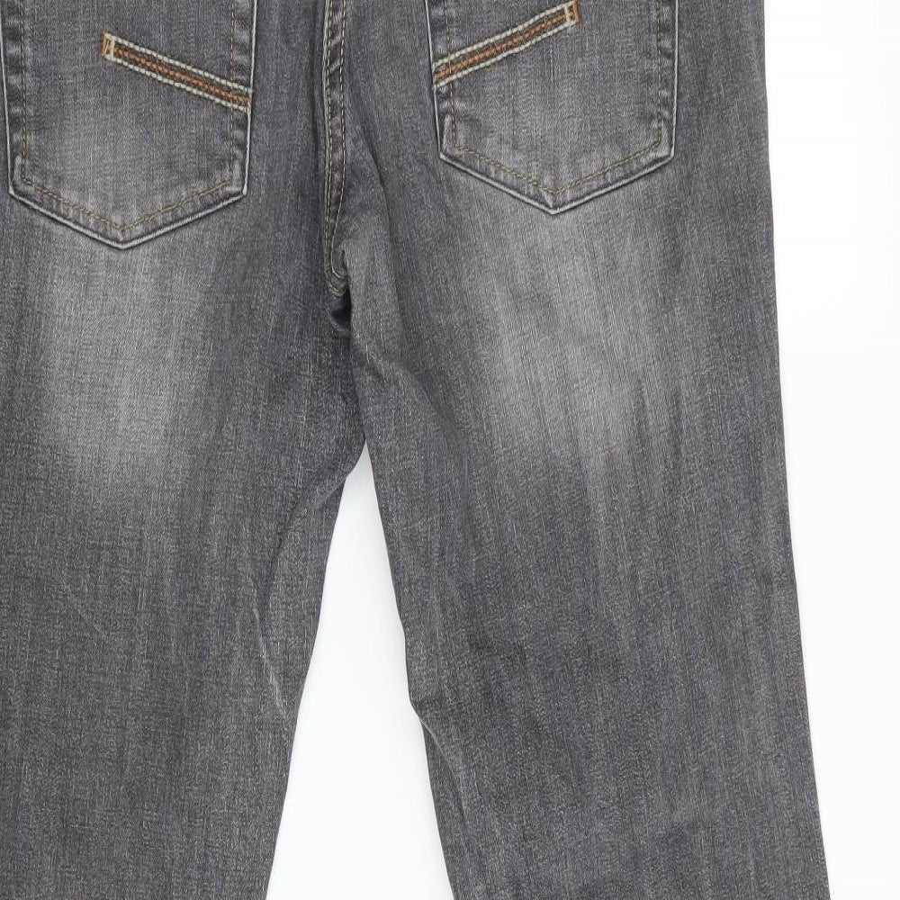 blue motion Mens Grey Straight Jeans Size 40 in L27 in