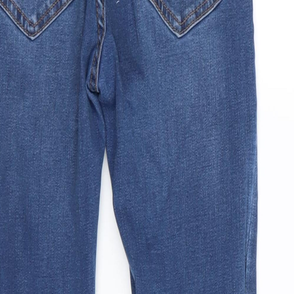 Womens UK Size 26 in Preworn Regular Fit Skinny Blue Jeans