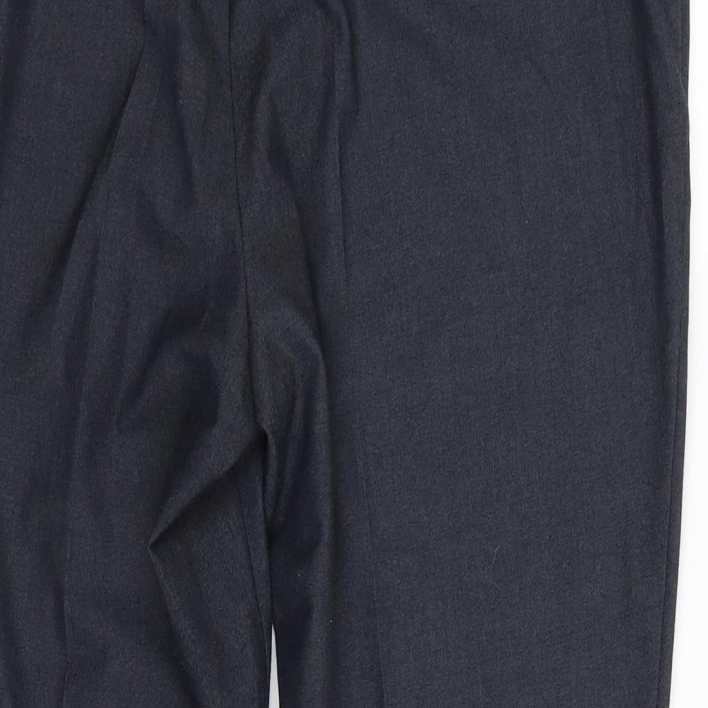Womens UK Size 16 m&s Regular Fit Grey Trousers