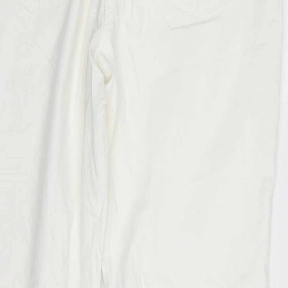 john bear Womens White Trousers Size 38 in L31 in