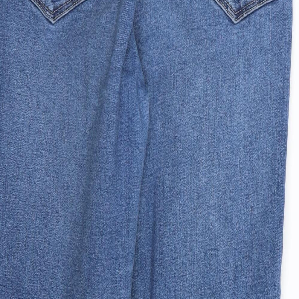 NEXT Womens Blue Skinny Jeans Size 12 L26 in