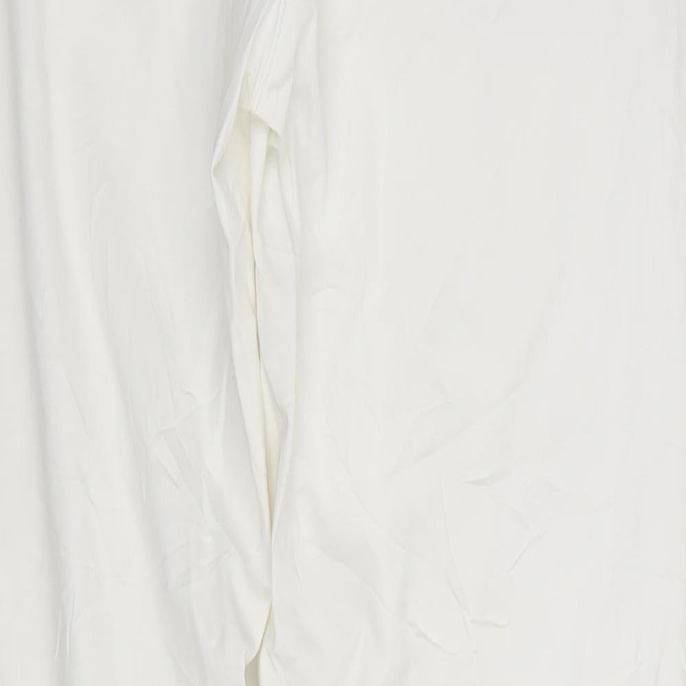 anotherwomen Womens White Skinny Jeans Size 44 in L30 in