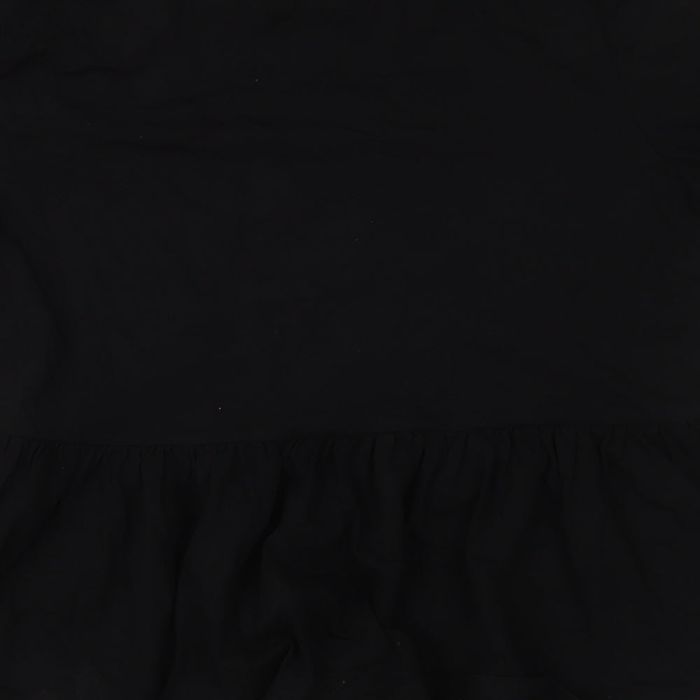 F&F Womens Black Basic Blouse Size 12