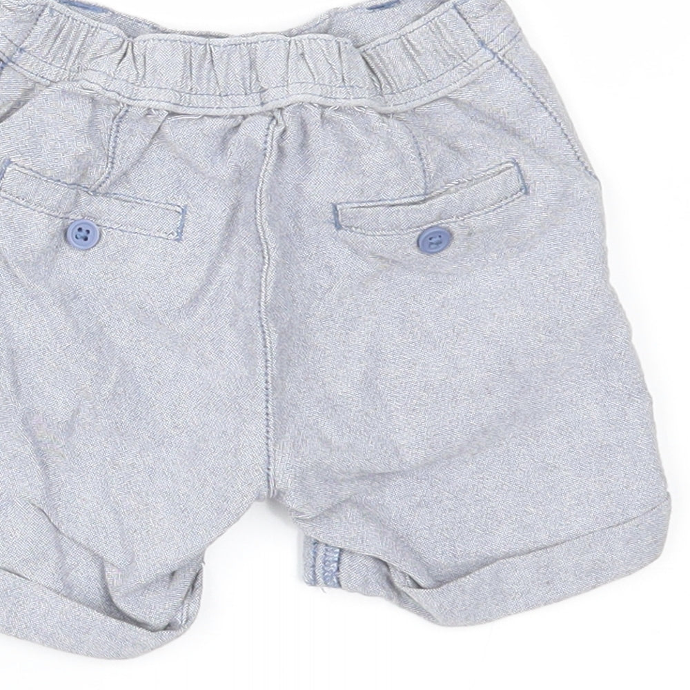 Matalan Boys Blue Cropped Trousers Size 6-9 Months