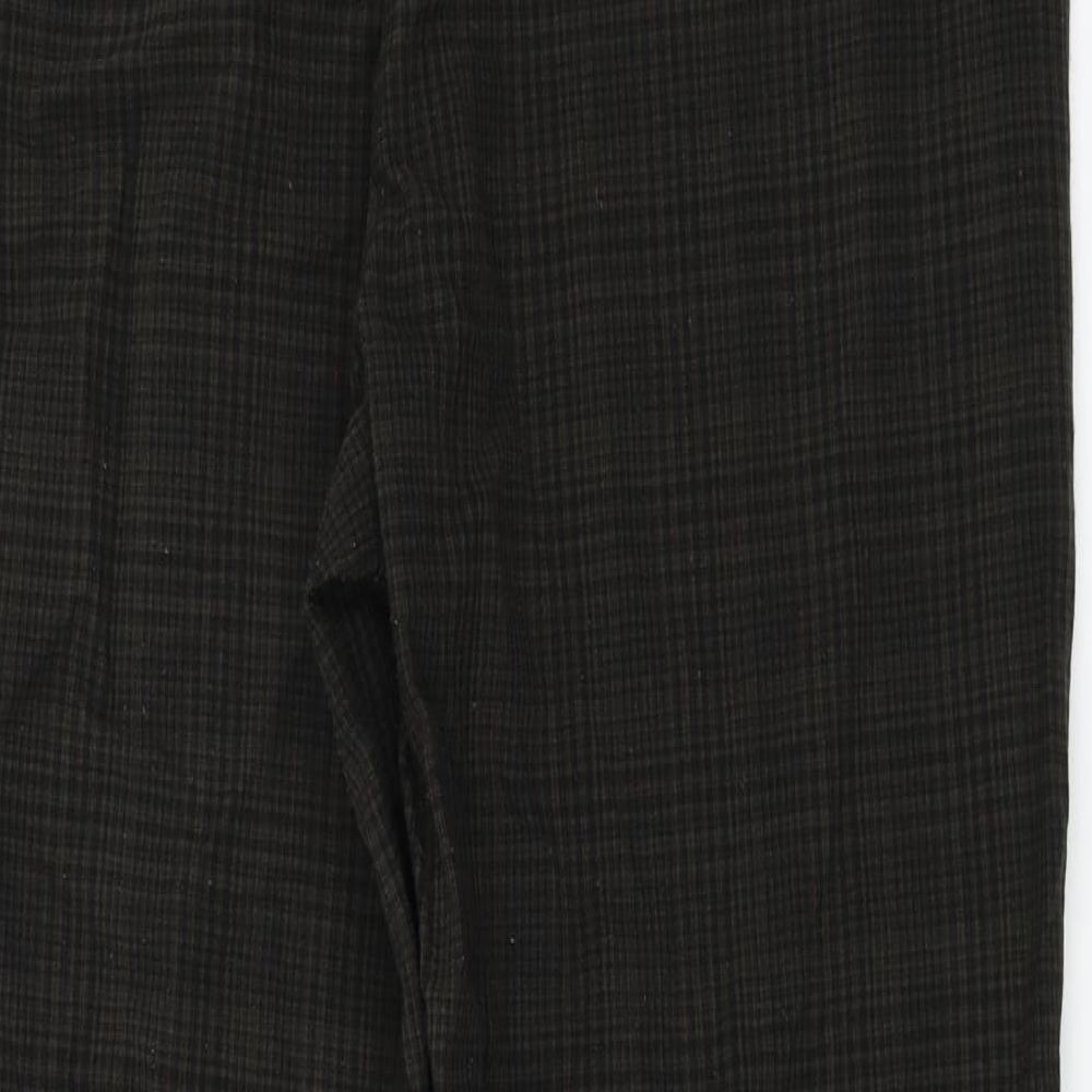 Womens UK Size 14 NEXT Regular Fit Brown Trousers