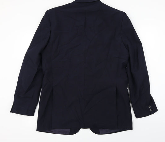 Mens UK Size 42 Turo Regular Blue Suit Jacket