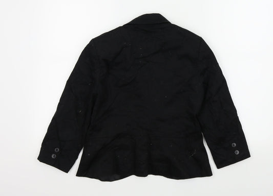 New Look Womens Black Jacket Size 12