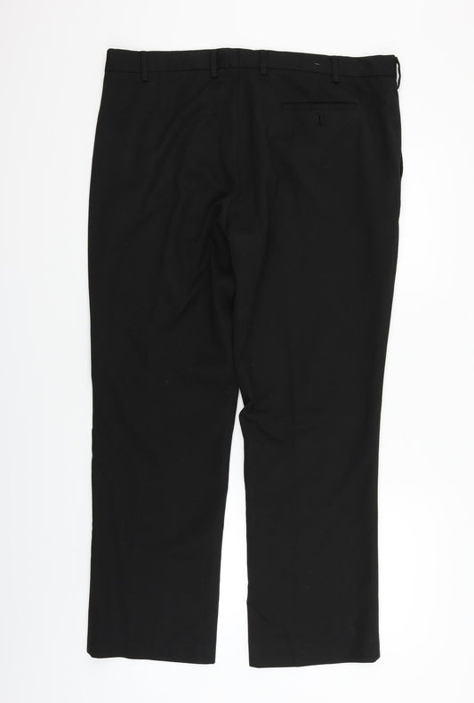 Cedar Wood State Womens Black Trousers Size 38 in L28 in