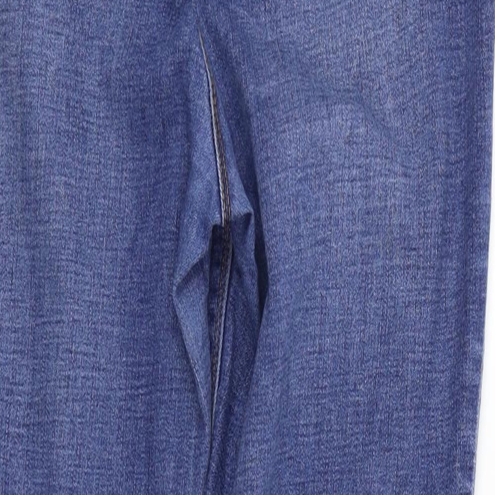 /denim Womens Blue Straight Jeans Size 12 L26 in