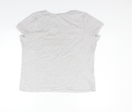 Primark Womens Grey Basic T-Shirt Size 26
