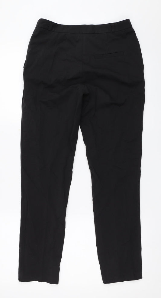 Womens UK Size 6 Atmosphere Regular Fit Black Trousers