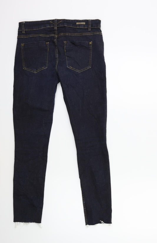 Promod Womens Blue  Denim Skinny Jeans Size 28 in L26 in