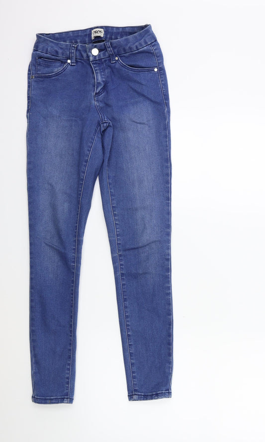 Womens UK Size 23 in ASOS Regular Fit Skinny Blue Jeans