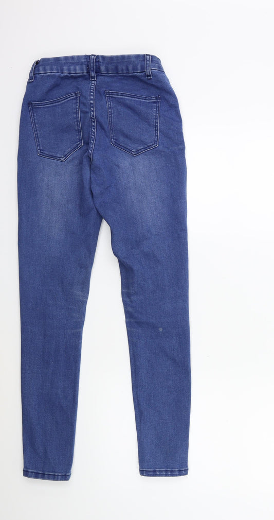 ASOS Womens Blue  Denim Skinny Jeans Size 23 in L27 in