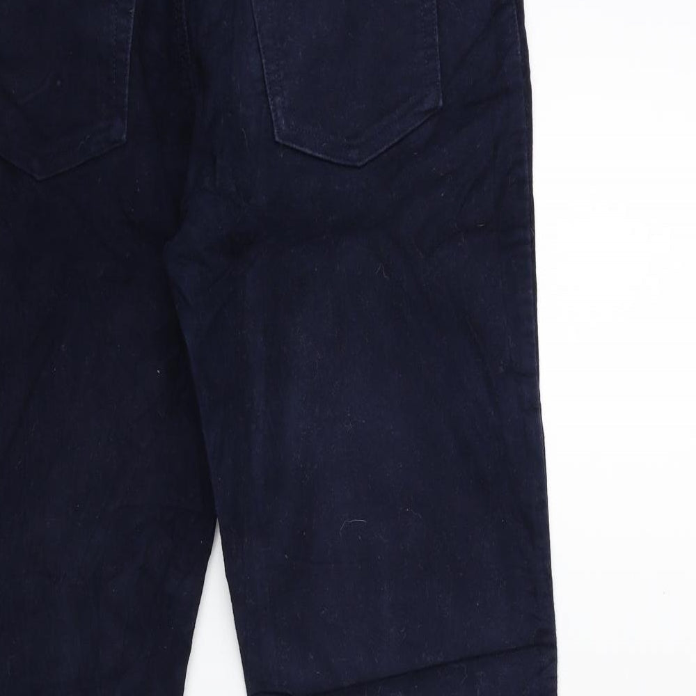 Preworn Womens Blue Trousers Size 12 L30 in