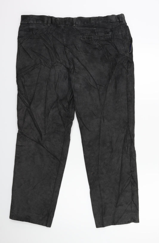 Womens UK Size 36 in Marks and Spencer Regular Fit Black Trousers