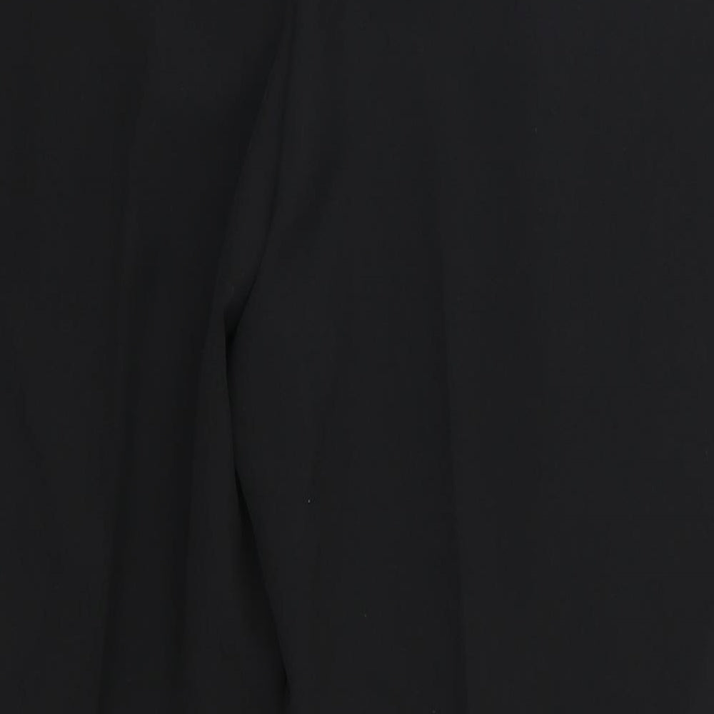 Womens UK Size 18 Bonmarché Regular Fit Black Trousers