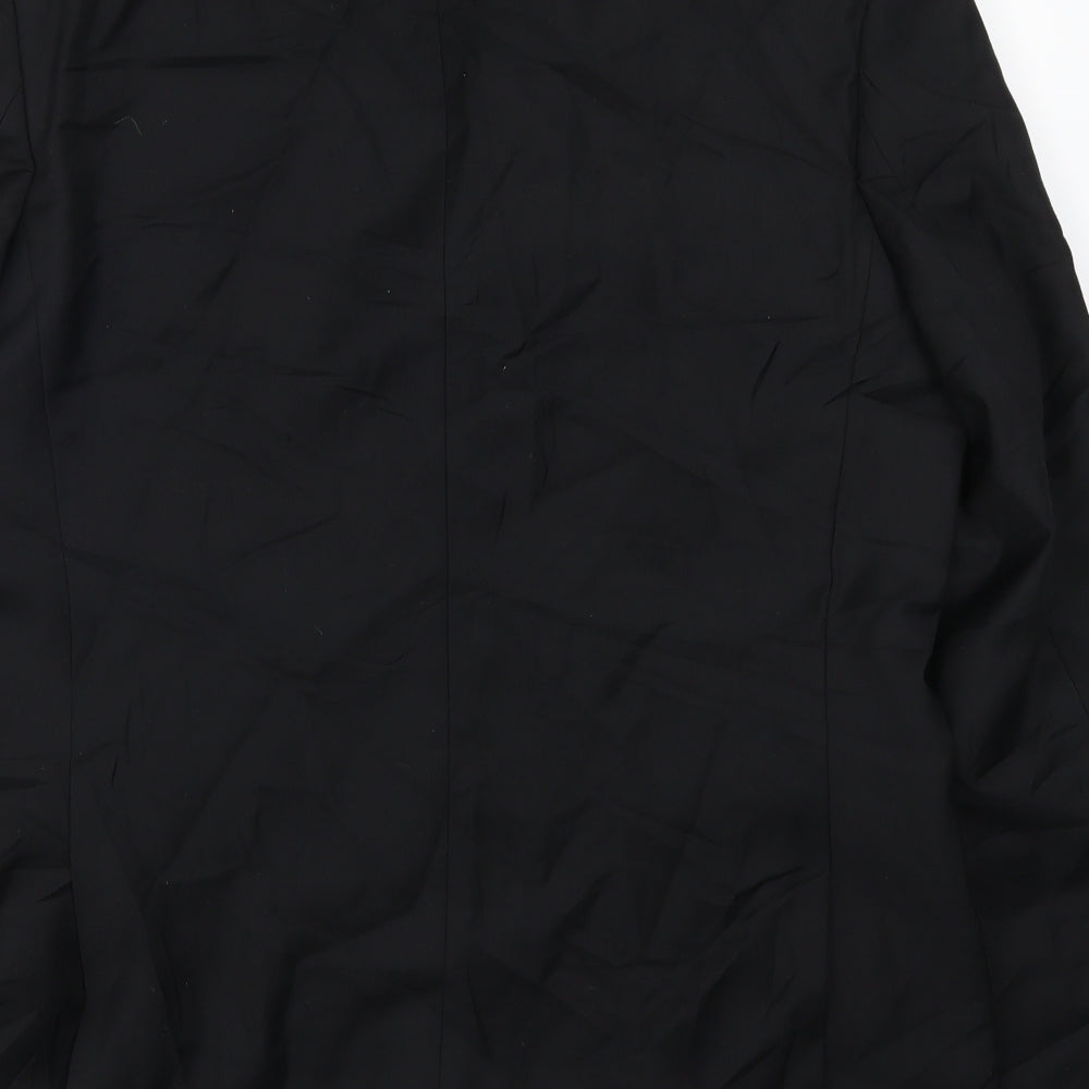 NEXT Mens Black Jacket Suit Jacket Size 40
