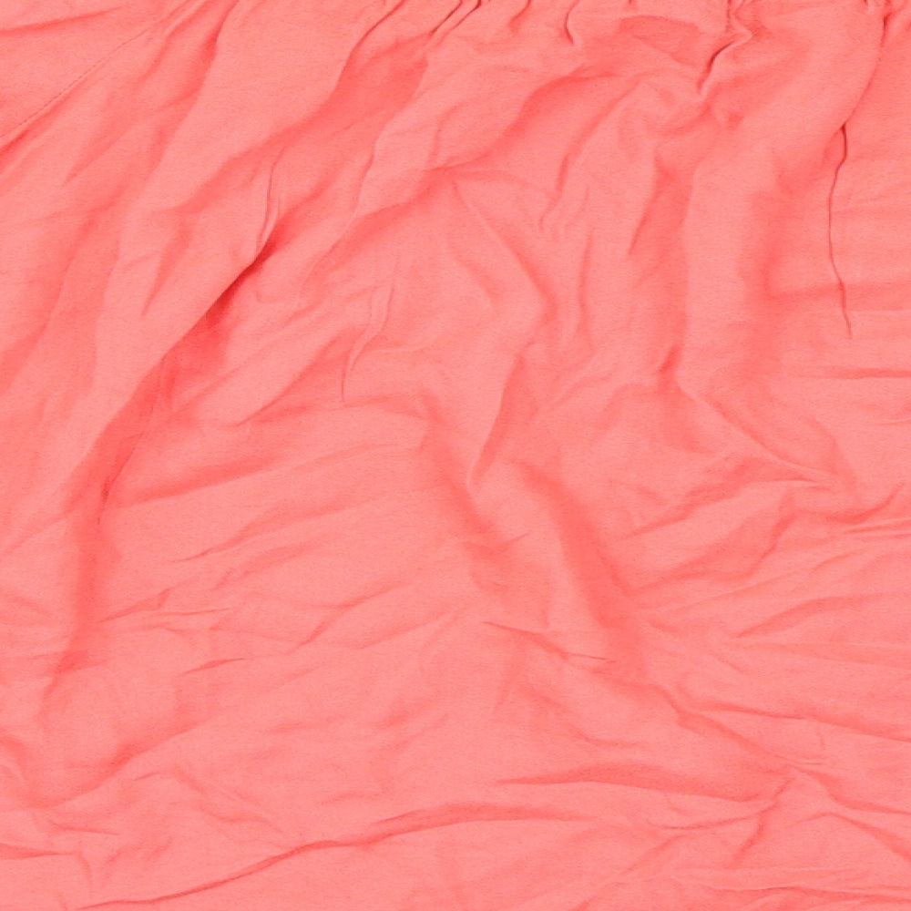 Womens UK Size 14 F&F Pink Basic Blouse