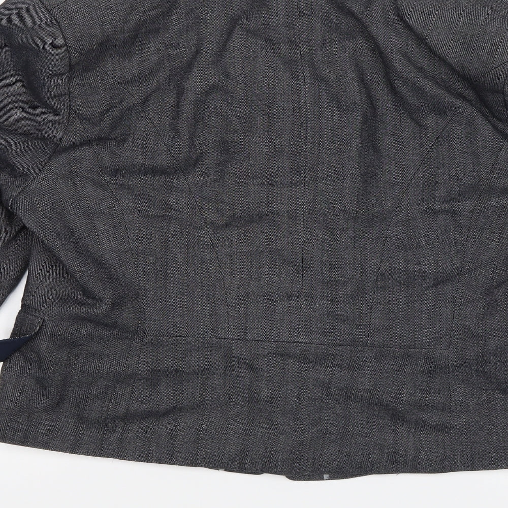Womens UK Size 4 South Grey Jacket