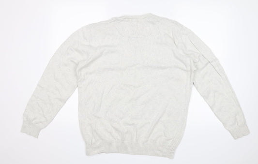 Easy Womens Grey Pullover Jumper Size L