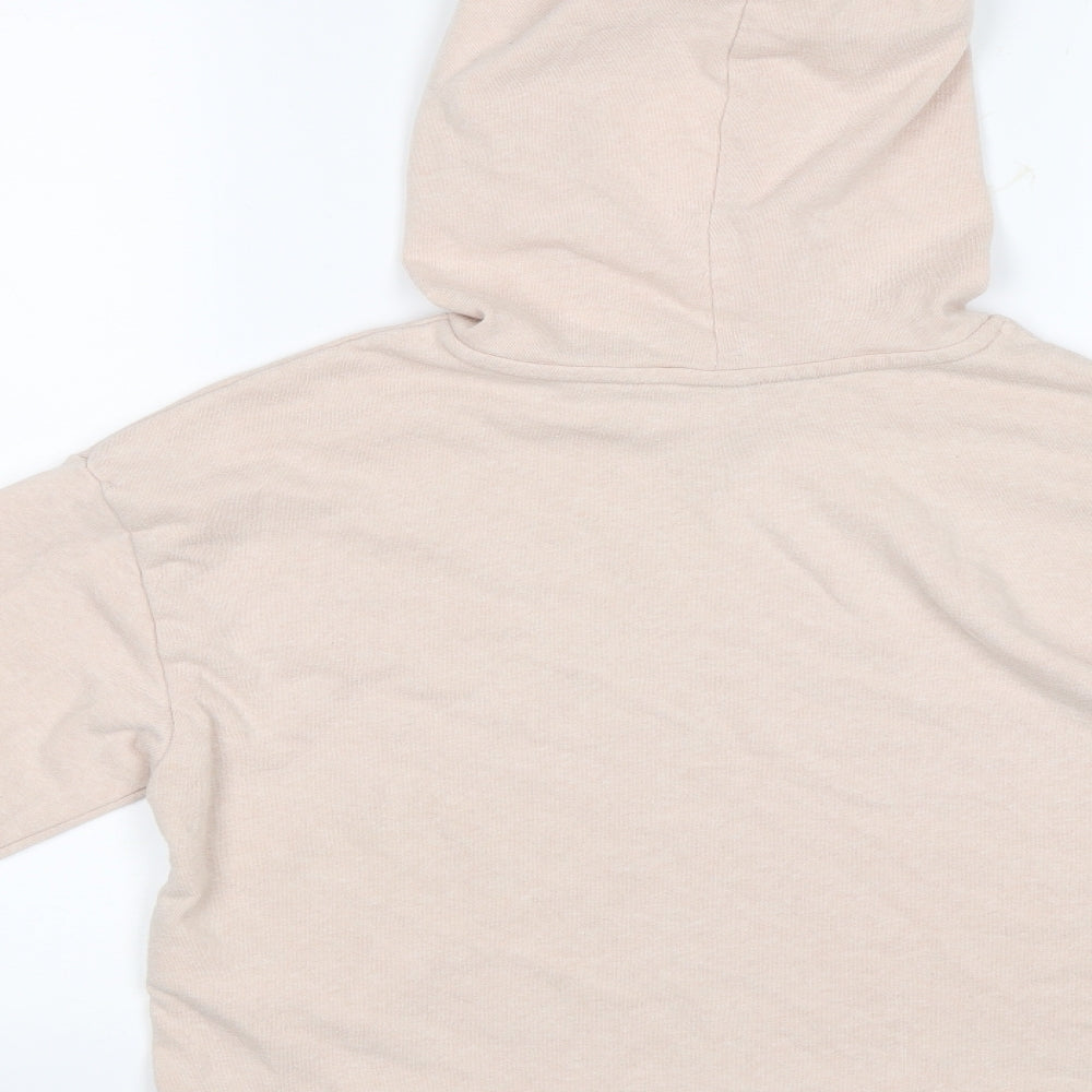 Divided Womens Pink Pullover Hoodie Size XS