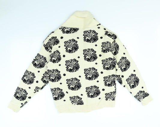 Womens UK Size S NEXT Ivory Jacket
