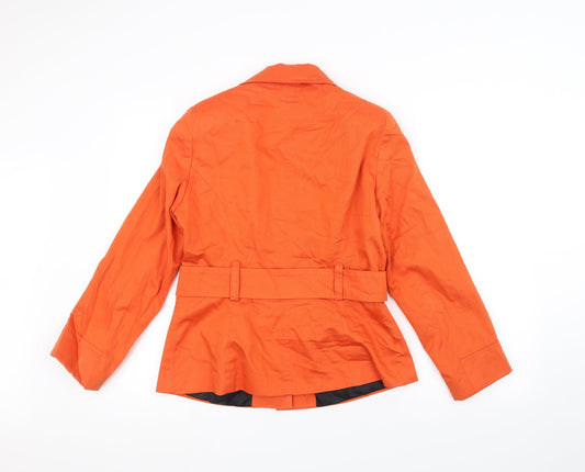 George Womens Orange Jacket Size 12